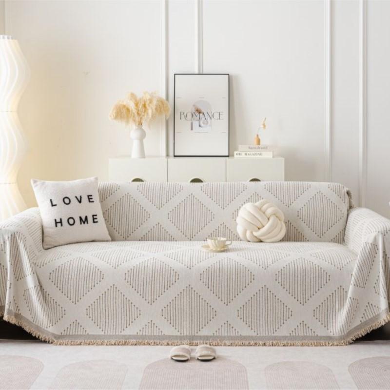 

Funda Sofa Home Chenille Grid Диванные коврики Пледы Всесезонный Кемпинг Пикник Одеяло Чехол Чехол для дивана 180x130cm