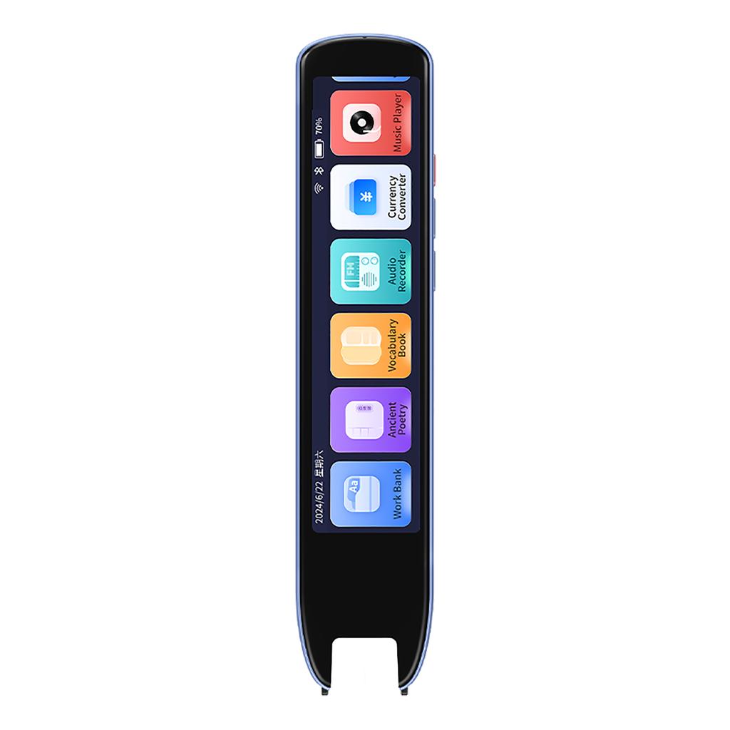 Smart Scanning Translator Pen with 142 Languages Real Time Translation 4.3 Inch Touch Screen Offline Photo Translation