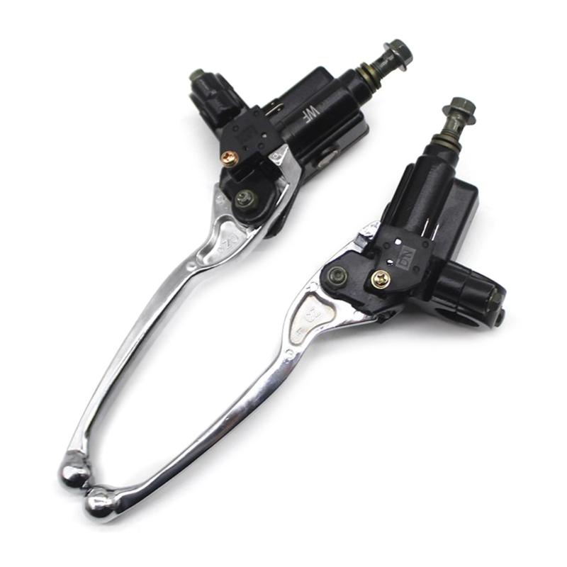Brake Master Cylinder Lever Motorcycle Front Right/Left Brake Clutch Lever Master Cylinder Replacement Easy Installation