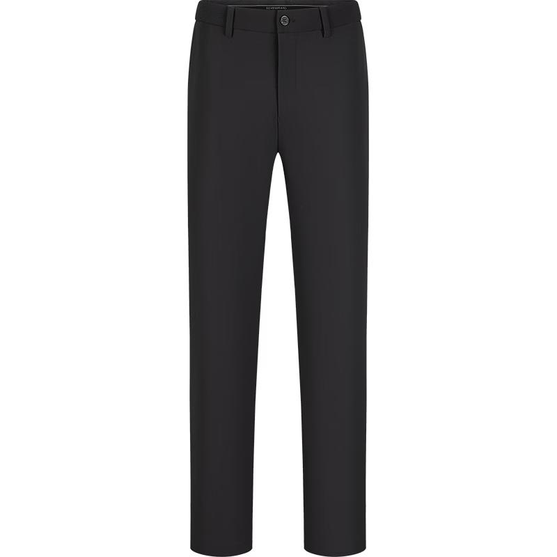 SEVEN Men's Fleece-Lined Stretch Business Casual Trousers