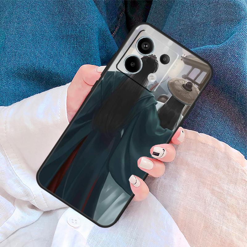 WORD OF HONOR Chibi Cover For Xiaomi Redmi Note 14 Pro 13 12 11 9 10 9S 10S 11S 12S Redmi 10C 12C 13C 14C Case