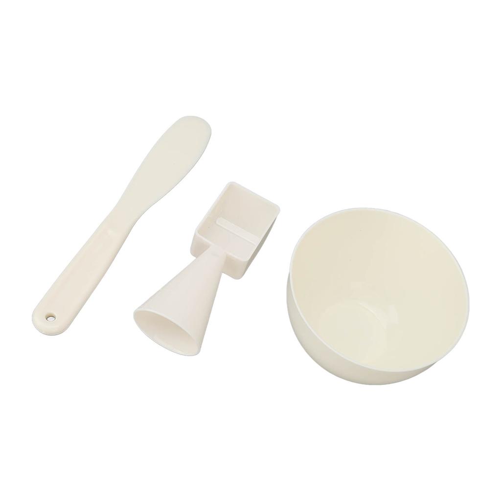 3pcs DIY Face Mask Bowl Set Spatula Measuring Spoon Face Mask Mixing Bowl Set for Home Use