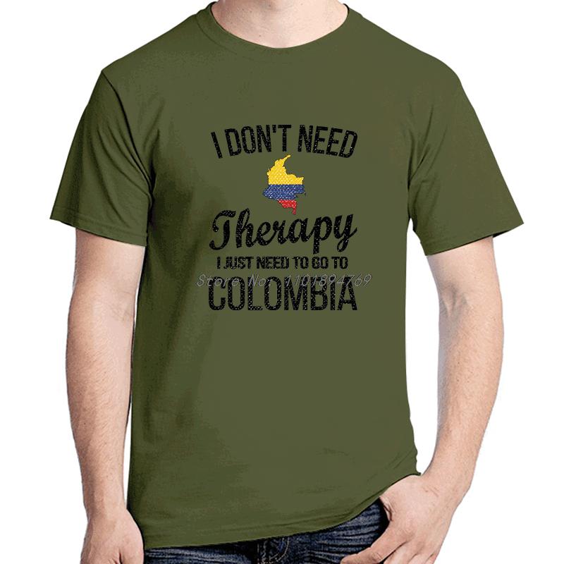 Colombia Flag Fashion Graphic T Shirts Cotton Streetwear Short Sleeve Birthday Gifts Summer New Shirts And Tshirts Unisexs Clothes