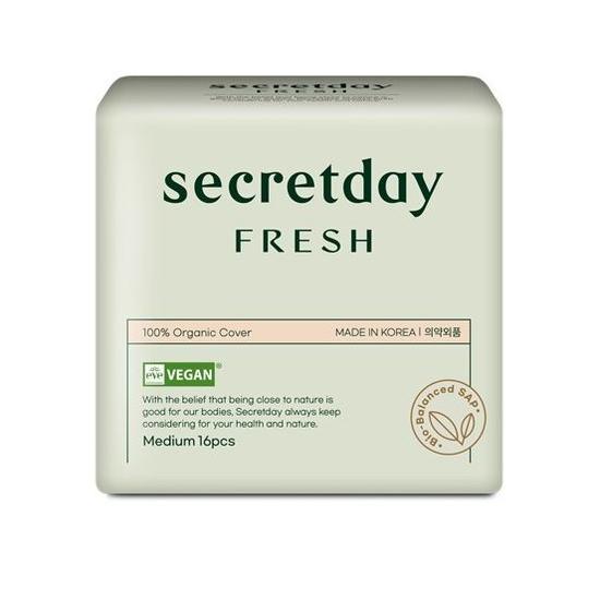 Secret Day Fresh 6 Types (Long Liner/Small/Medium/Large/Super Long/Overnight Wear)