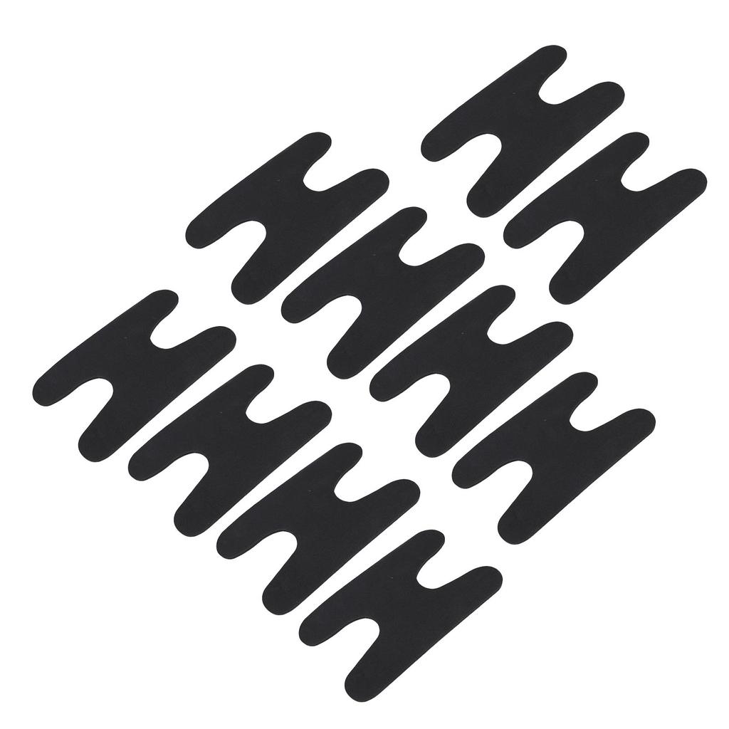 10 Stück Stiefel-Passform-Pads H-Form Weich Stoßdämpfend EVA Selbstklebend Knöchelwickel-Pads für Ski Snowboard