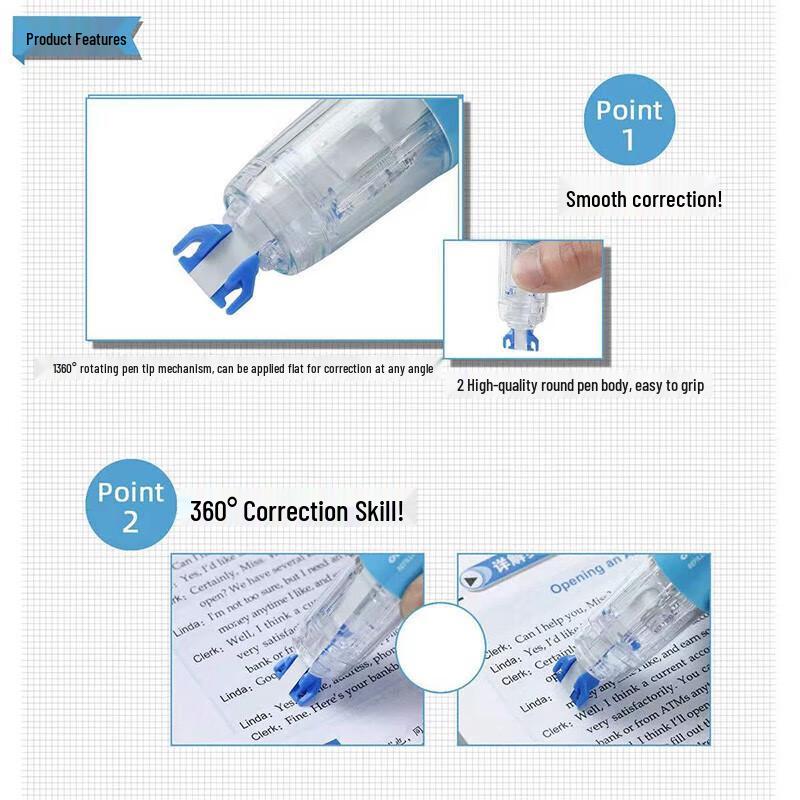 Luban Push-Button Correction Tape, Kanahei Rabbit Year Limited Edition