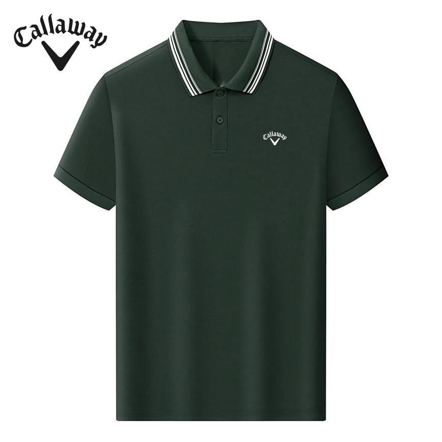 Callaway 2025 Summer Embroidery High-quality Golf Casual Sports Style Quick Drying, Moisture Absorbing and Breathable Polo Shirt