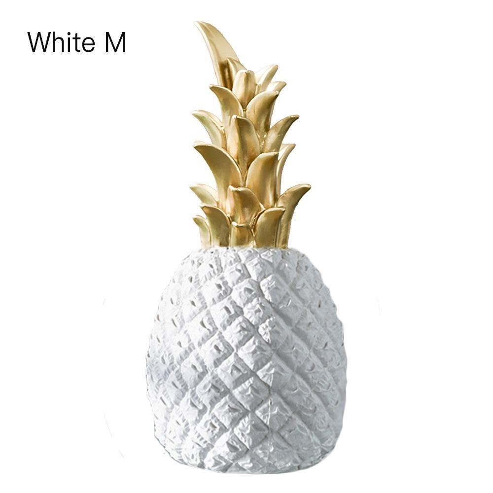 Embossed Texture Surface Resin Pineapple Table Ornament Tv Stand Desktop Ornament