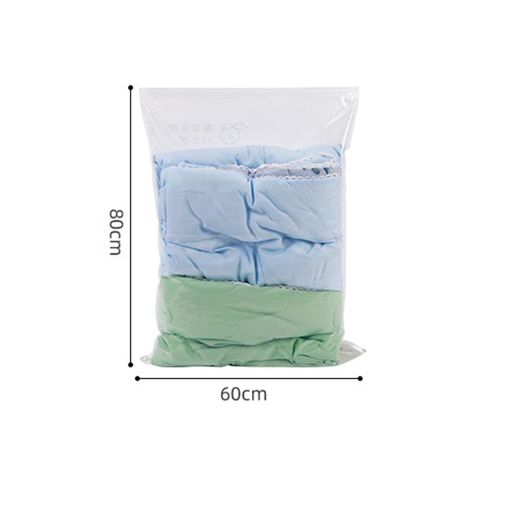 High Capacity Vacuum Bag Package Compressed Organizer for Quilts Clothes Transparent Space Saving Seal Bags Foldable Storage Bag