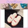 Comfortable And Stylish Fashionable Thick Sole Fuzzy Slippers For Winter And Fall