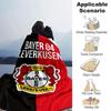 Coperta di Flanella con Stampa Bayer Leverkusen Alta Qualità Calda Confortevole Coperta per Tutte le Stagioni Perfetta per Regali Decorazione Casa