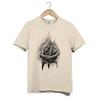 Elegant Rose Flower T-Shirt –Minimal Line Art Floral Design Unisex Aesthetic Tee