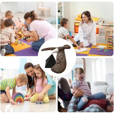 Pyramide Physisches Gleichgewicht Adler Vogel Geschenk Neuheit Schwerkraft Wissenschaft Balance Vogel Lustiger Trick Adler Vogel Interaktiv Jungen