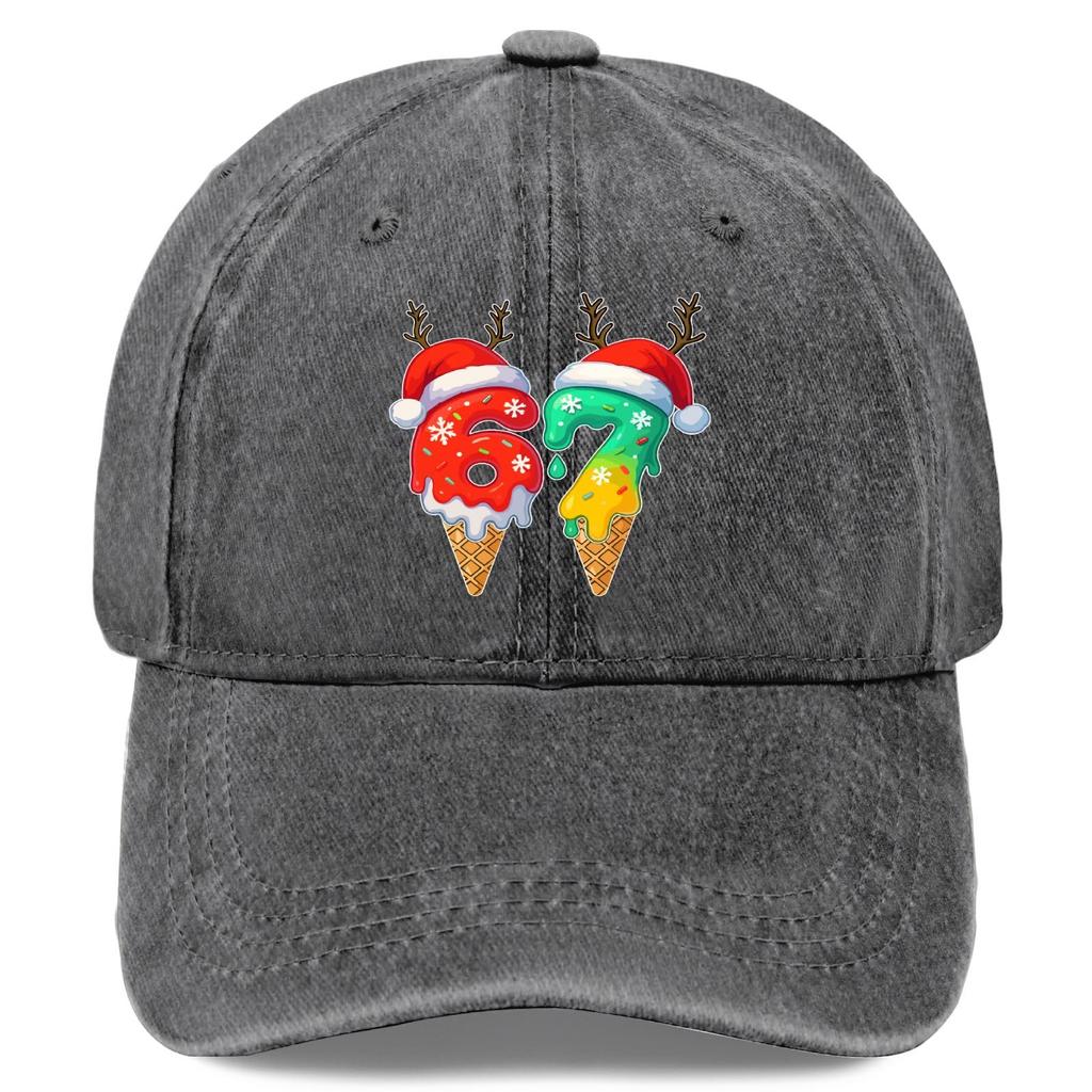 Kappe Herren Damen Aufdruck Used-Look Verstellbarer Sonnenhut Baumwolle Lustige Hüte