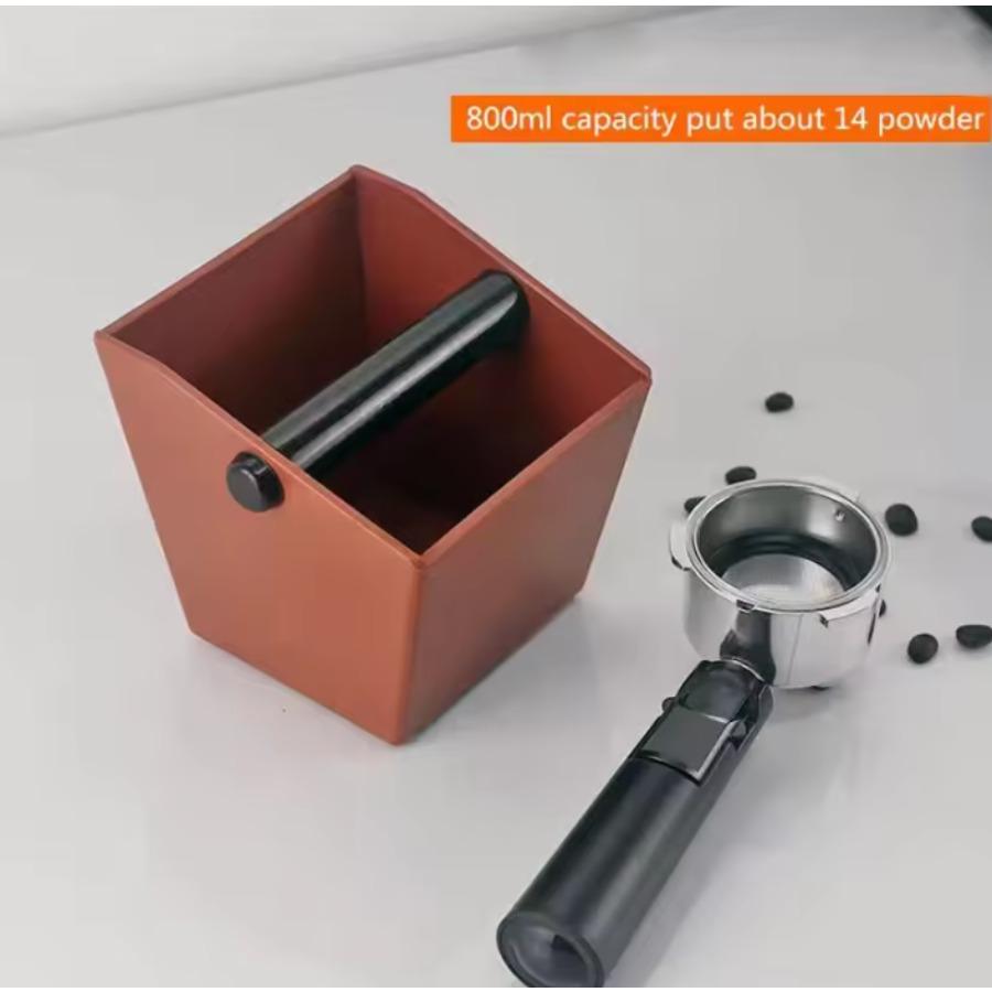

Контейнер для кофейной гущи 800 мл, нескользящий, контейнер для кофейной гущи эспрессо, контейнер для кофейной гущи, домашнее мусорное ведро, кофейные аксессуары