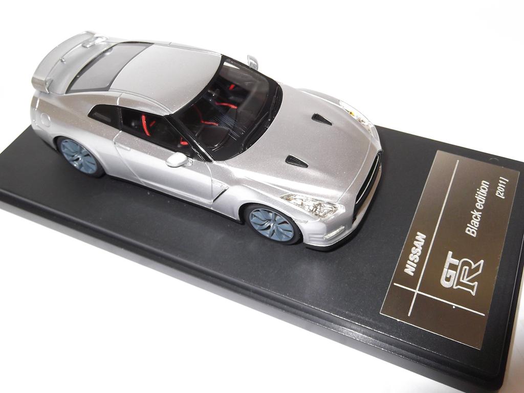 CN512 Nissan Black Edition 2011 Ultimate Metal Silver WIT'S GT-R