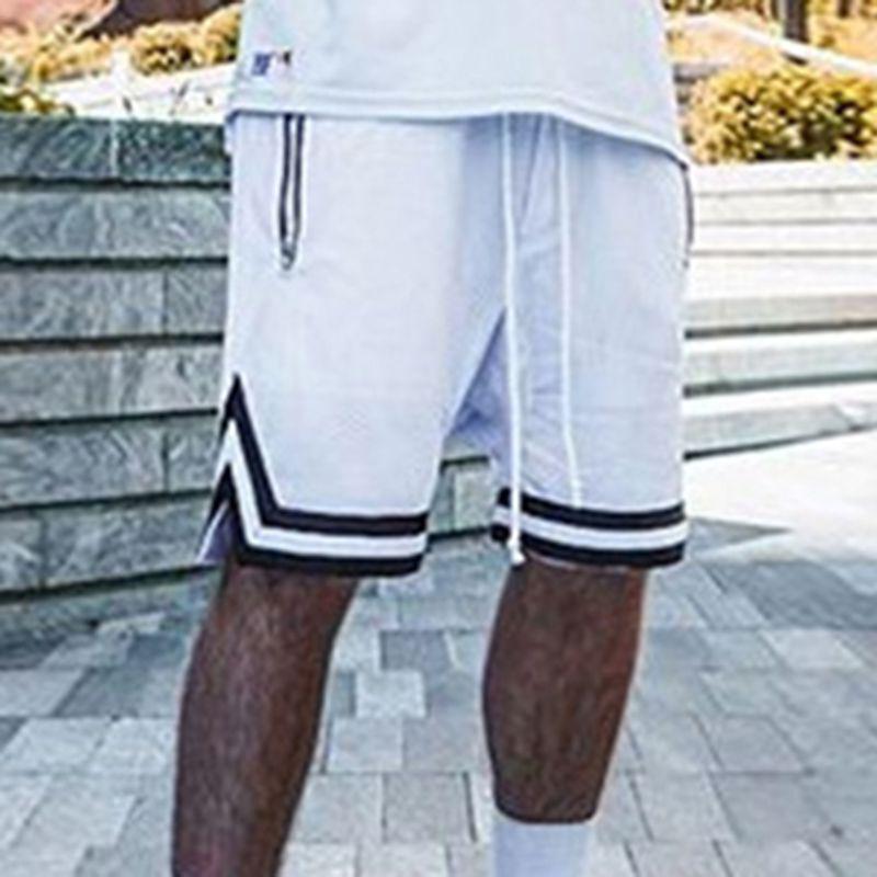 

Фитнес Залы Мужские Шорты Летние Повседневные Спортивные Шорты Мужские Шорты для Бодибилдинга XL белый