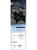 Compatible BMW 5 Series (2018-2023) Black Nylon Floor Mats - Full Coverage, Dirt-Resistant