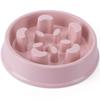 Pet Slow Eating Dog Bowl Slow Feeder Dog Food Bowl Hard Plastic Dog Slow Feeder Cat Pet Feeder Non Slip Anti Gulping Feeder Bowl