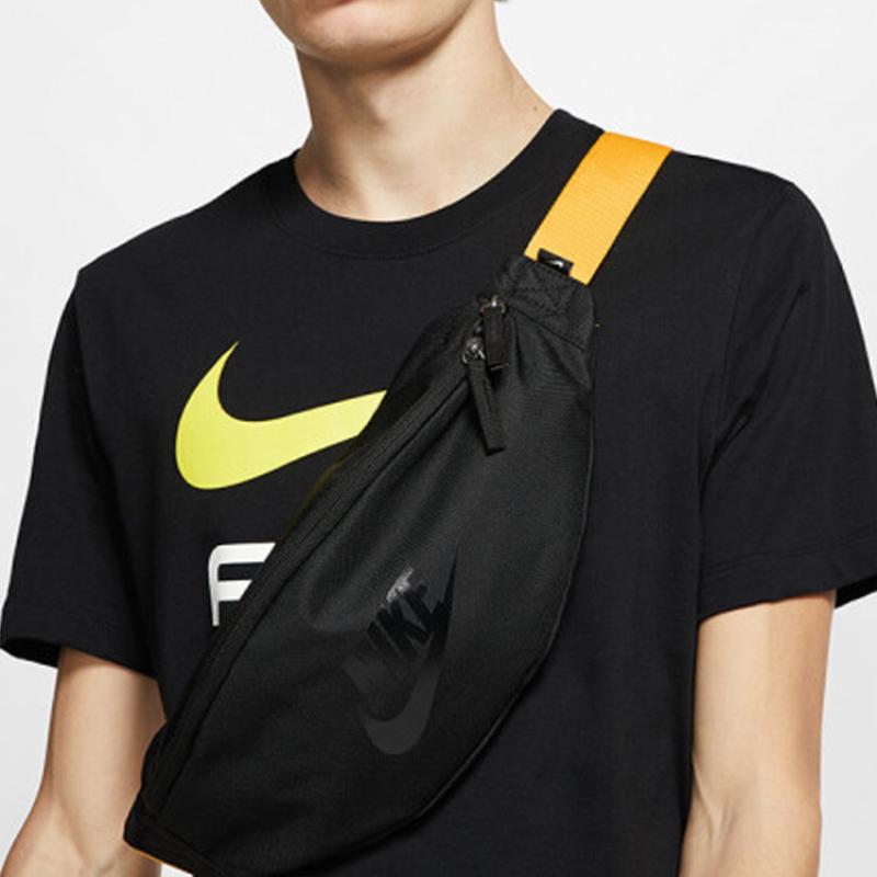Nike SportswearHeritage Polyester Fanny Pack Regular Unisex Yellow Belt Casual BA5750-013