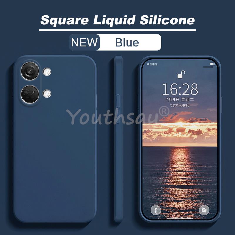 For OnePlus Nord 3 Case Silicone Liquid For OnePlus Nord 3 Cover Plain Rubber TPU Protector Phone Case OnePlus Nord 3 Cover