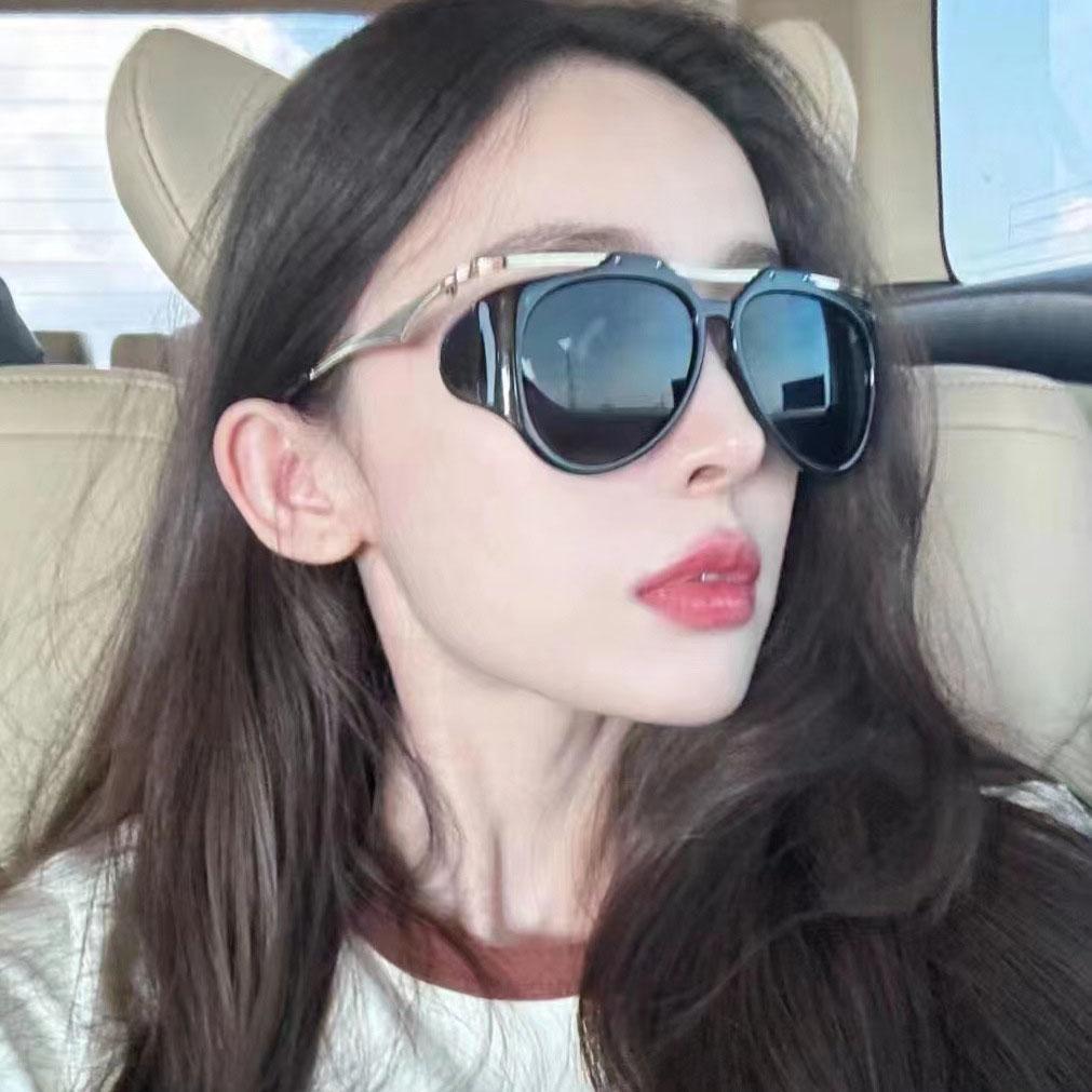 Fashion Trendy Sunglasses Women Pilot Shape Uv400 Protection Men Sun Glasses Driving Fishing Women Sunglasses