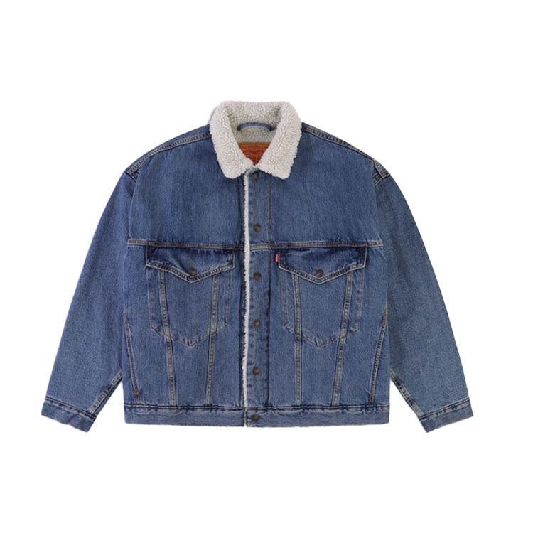 

Levis Single Button Casual Long Sleeve Denim Jacket Unisex Jackets 28814-0001