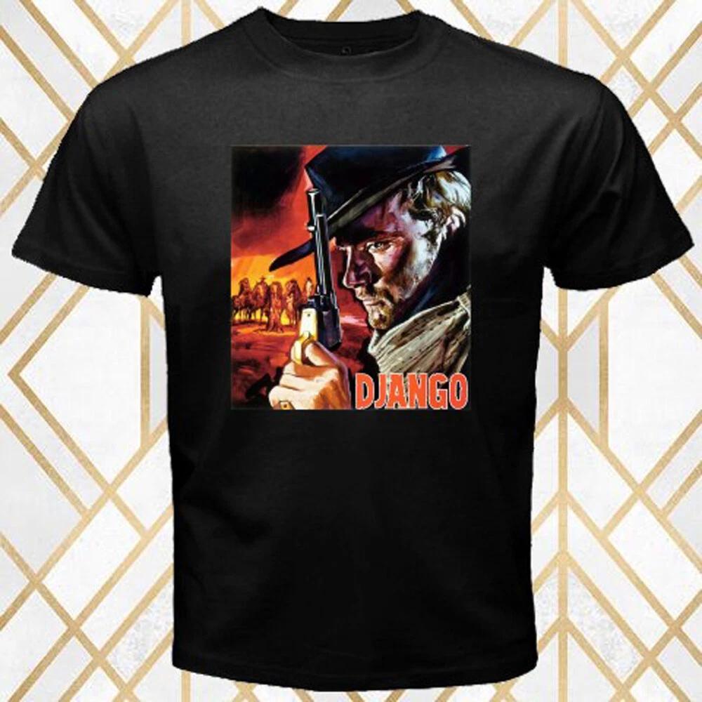 Django Action Movie Poster Men's Black