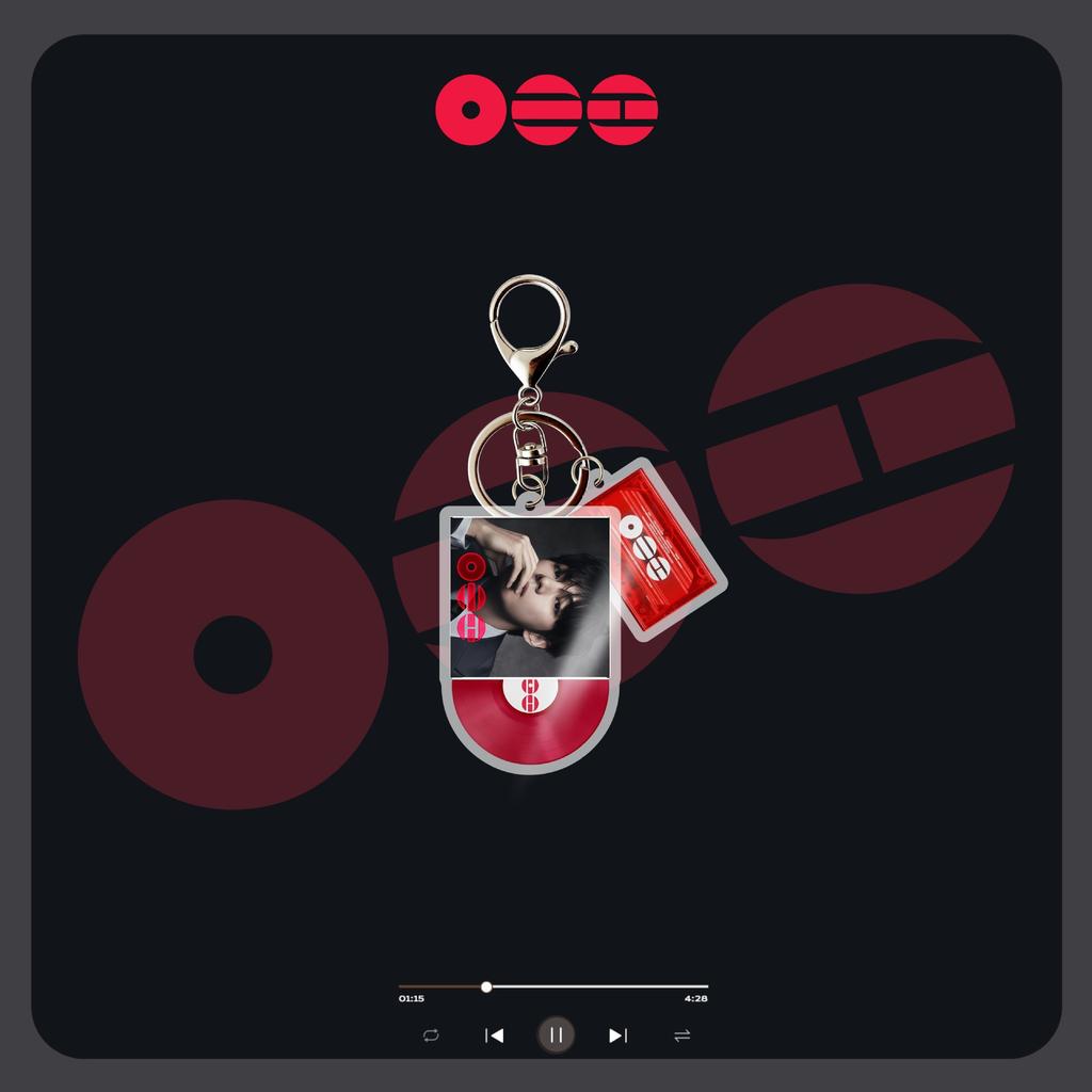 Llaveros de CD de BTS, Colgantes para Bolsos para Miembros Individuales y el Grupo Completo, Decoraciones para Ropa, Merchandising de Celebridades