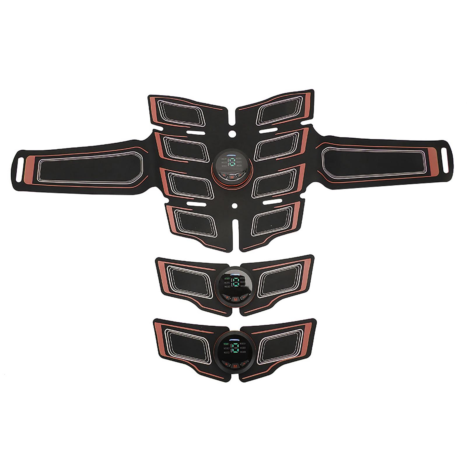 

EMS брюшной мышечный пояс-накладка стимулятор мышц рук и ног фитнес-оборудование оранжевый оранжевый