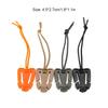 4Pcs Backpack Buckle Mini Tactical Clips Multifunctional Elastic Strings Carabiner Household Outdoor Camping Bag Tools