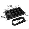 12 Key Mechanical Gaming Keyboard, Keypad Volume Modulation s 2 Knobs DIY