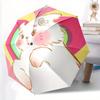 1pc Kawaii Cat Automatic Open/close Folding Umbrella, Compact Portable Travel Umbrella, Perfect Birthday/Christmas, Cute Umbrella, Durable C