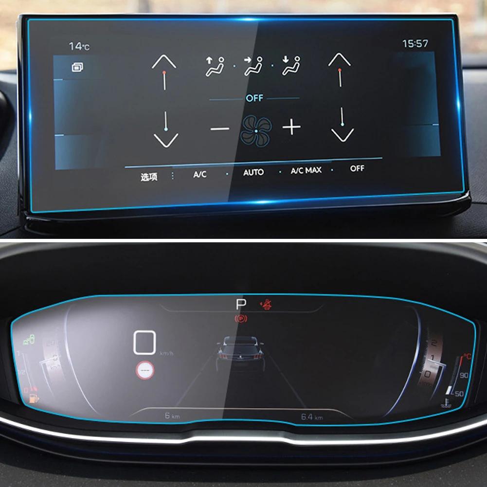 Film de protecție pentru mașină, navigație GPS, ecran de protecție din sticlă securizată pentru Peugeot 3008 5008 3008GT 4008 2017 2018 2019