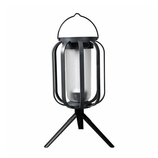 1/2Pcs Solar USB Rechargeable Lantern IP65 Waterproof Flickering Flame Hanging Lantern 2 Modes Outdoor Garden Patio Camping Light
