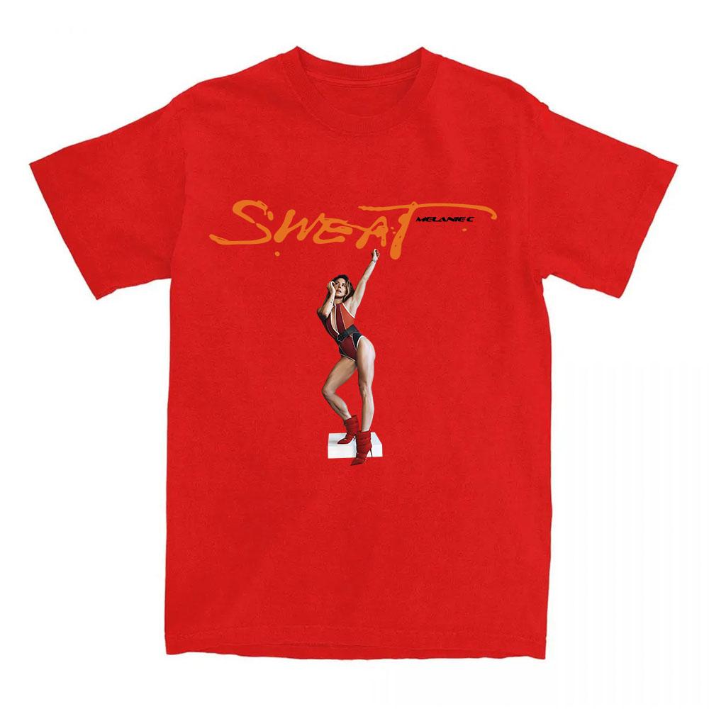 Print Clothes Melanie C Sweat Album Printing T-shirt Unisex Streetwear Cotton Short Sleeve Loose Tshirts Graphic Clothing