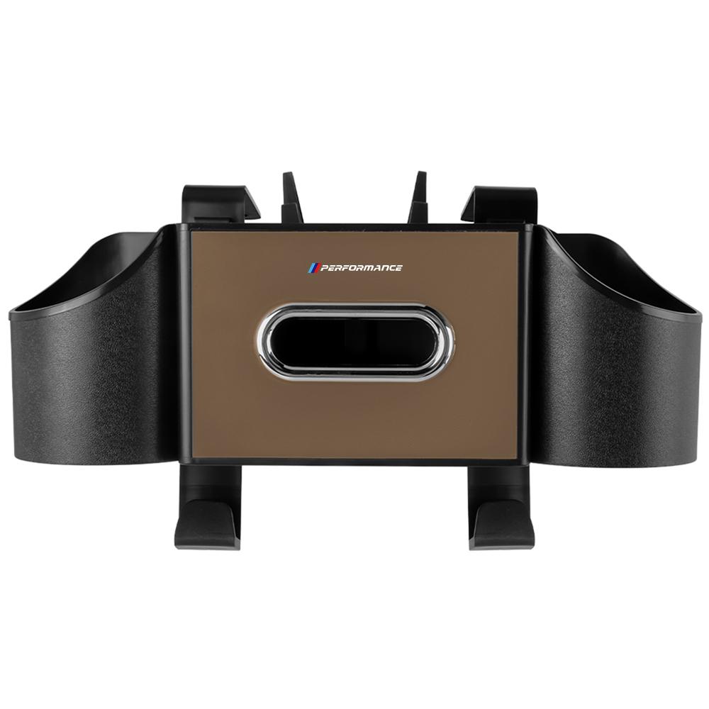 

1 шт. Органайзер для автомобіля Задній тримач з дренажем Коробка для зберігання з підвіскою У сумку для автомобіля Для акуратного зберігання З тримачем для телефону, серветок, склянки Для BMW M 1pc