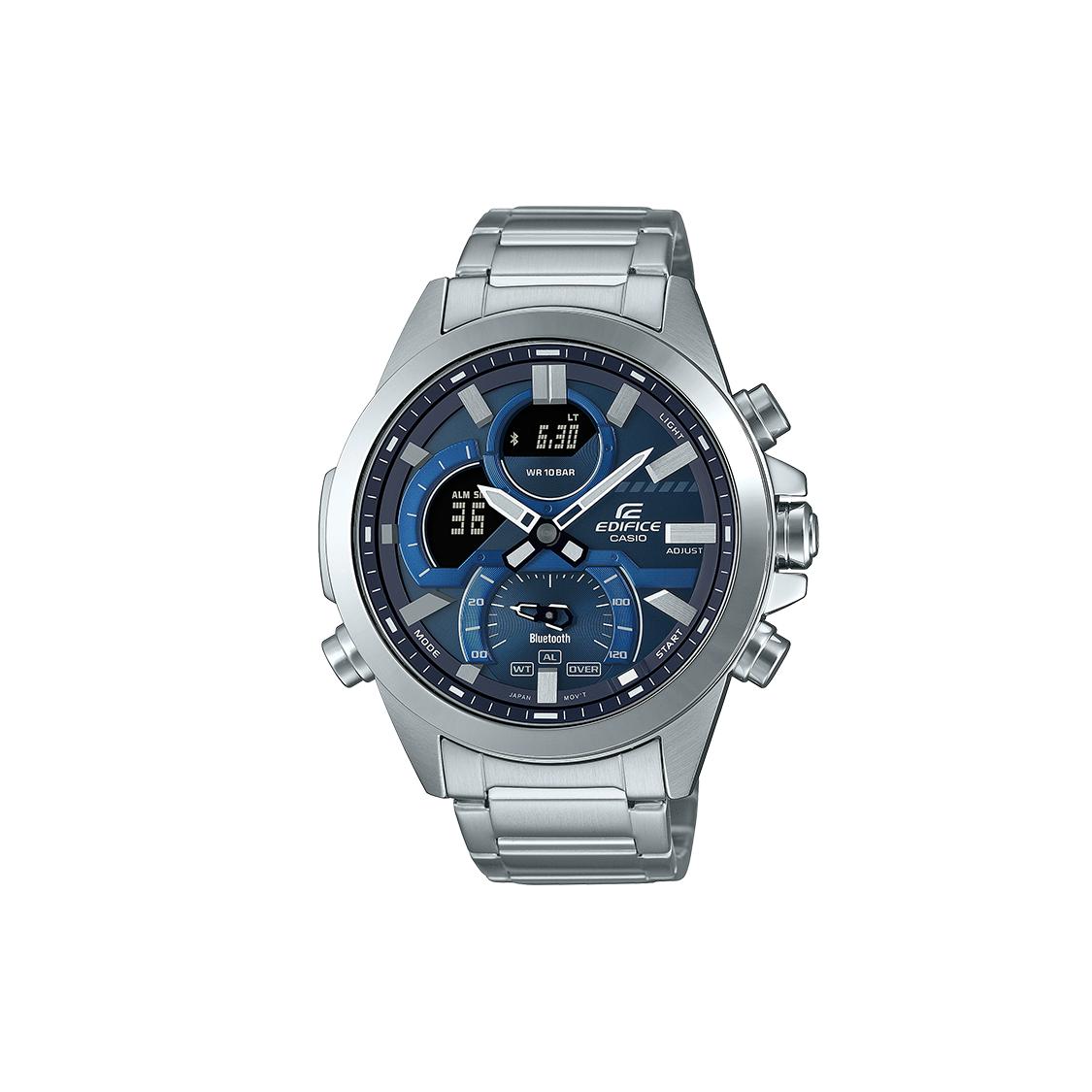 CASIO Men EDIFICE Blue Watch ECB-30D-2A ECB-30D-2A Blue Dial