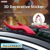 Dragon Horn 3D Stereo Car Sticker Car Roof Decoration Dragon Horn Sticker For LYNK&CO 900 LYNKCO 09 01 18 03 05 06 07 PHEV MHEV