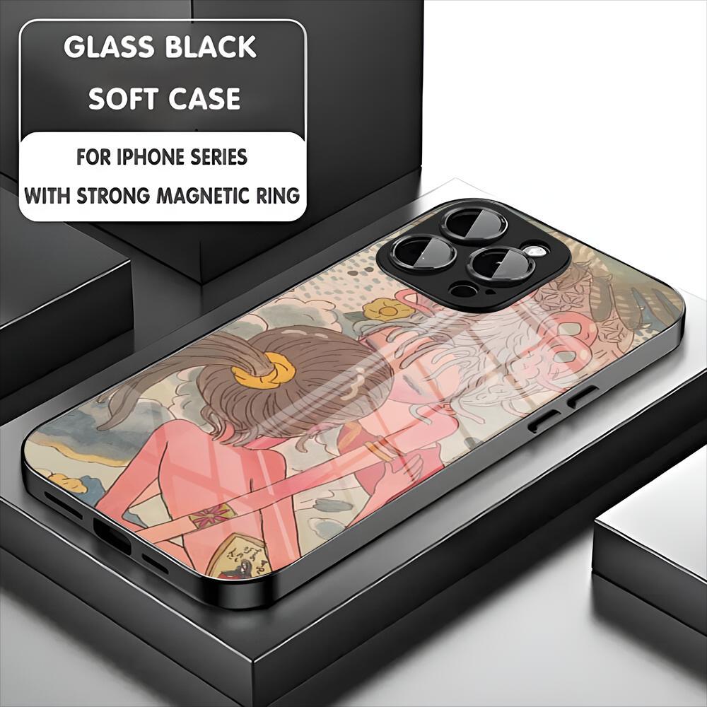 

A-Aya T-Takano Art Phone Case For Iphone 17 16 15 14 13 11 12 Pro Max Mini Plus Magnetic Glass Phone Cover iPhone 13 Pro