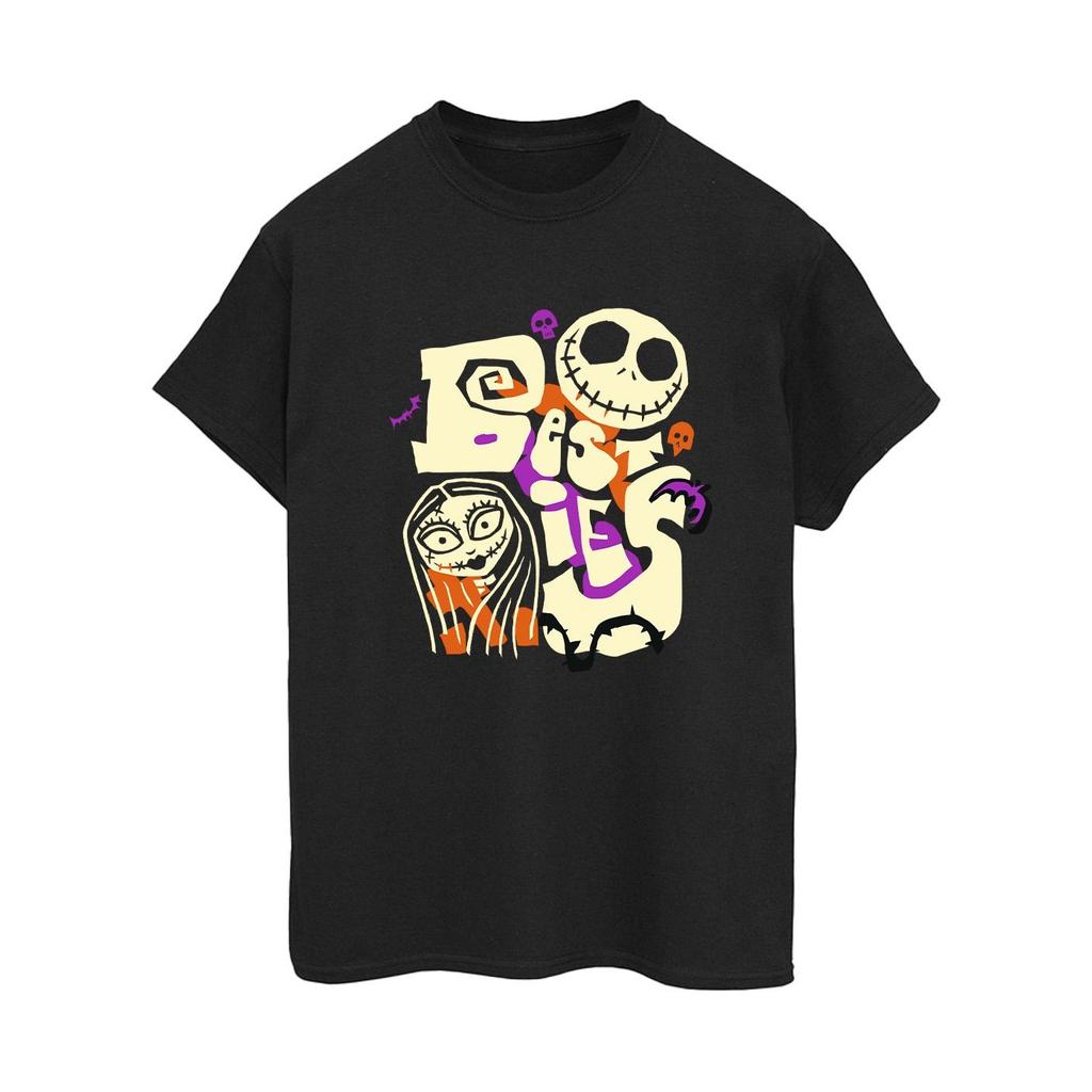 The Nightmare Before Christmas Womens/Ladies Besties Cotton Boyfriend T-Shirt