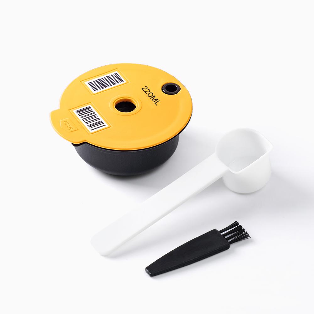 

Многоразовые капсульные кофейные капсулы для машины BOSCH Tassimo Happy Vivy из нержавеющей стали, многоразовый фильтр для кофеварки 180 мл/220 мл