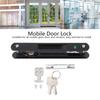 Household Supplies Lock Catch Sliding Door Window Hook Lock Modern Mobile Door Single Double Sided Lock Catch for Home Door Lock