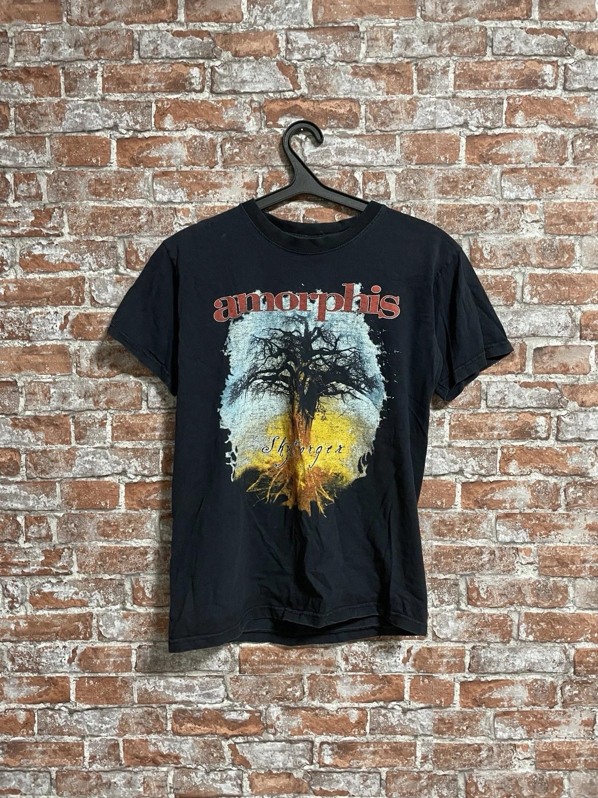 Vintage 2009 Amorphis Rock Band Tour T-shirt Size S M