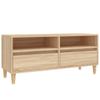 Szafka Pod Tv, Dąb Sonoma, 100X34,5X44,5 Cm