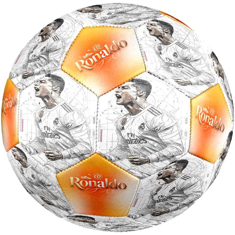 Ronaldo's Dybala's Number Jersey Size 5 Soccer Ball Machine-Stitched Indoor/Outdoor Training and Matches Ideal for Soccer Enthusiasts