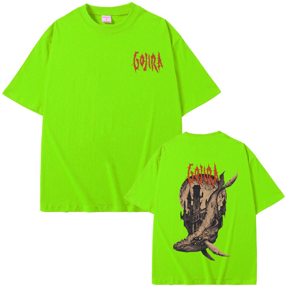 

Французская метал-группа Gojira From Mars To Sirius Flying Whales Винтажная рок-футболка Унисекс Мода Оверсайз Уличная одежда 3XL