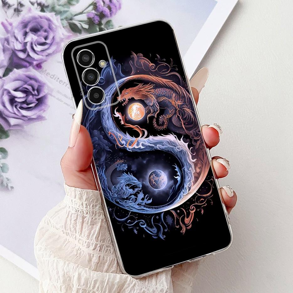 For Samsung Galaxy A13 M13 4G Case SM-A135F SM-M135F New Luxury Cover Soft Silicone Case For Samsung A13 M23 5G A136B M236B Bags