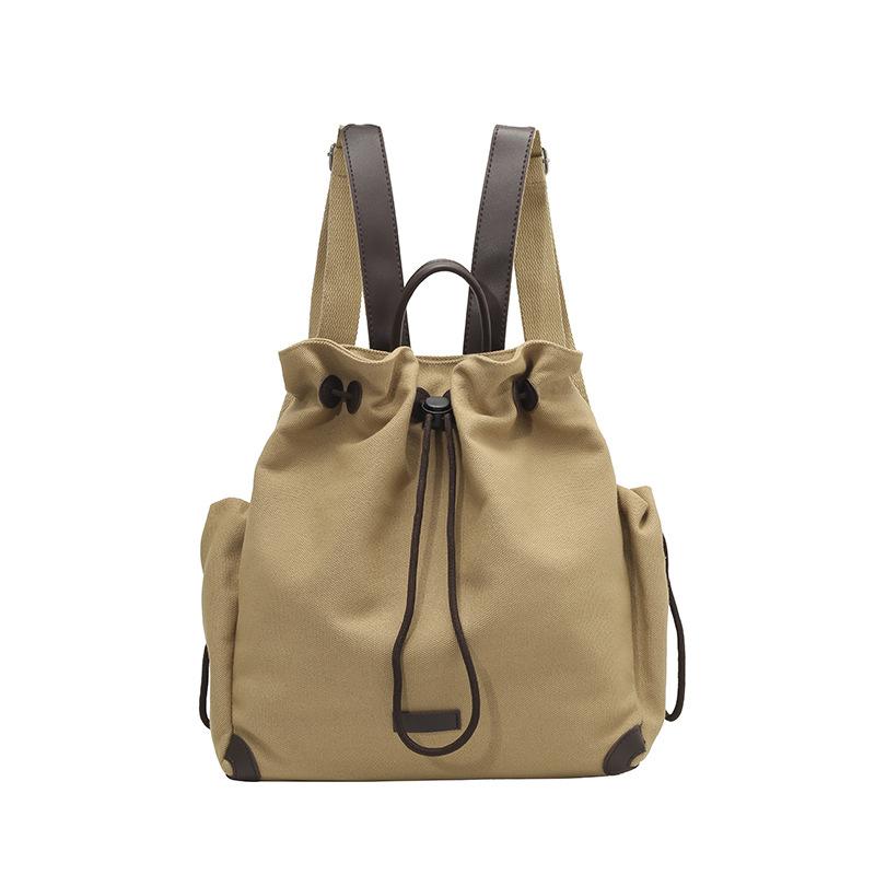 Casual Drawstring Backpack Backpack Women's Travel Backpack Fashion Small Backpack College Style Big Bag