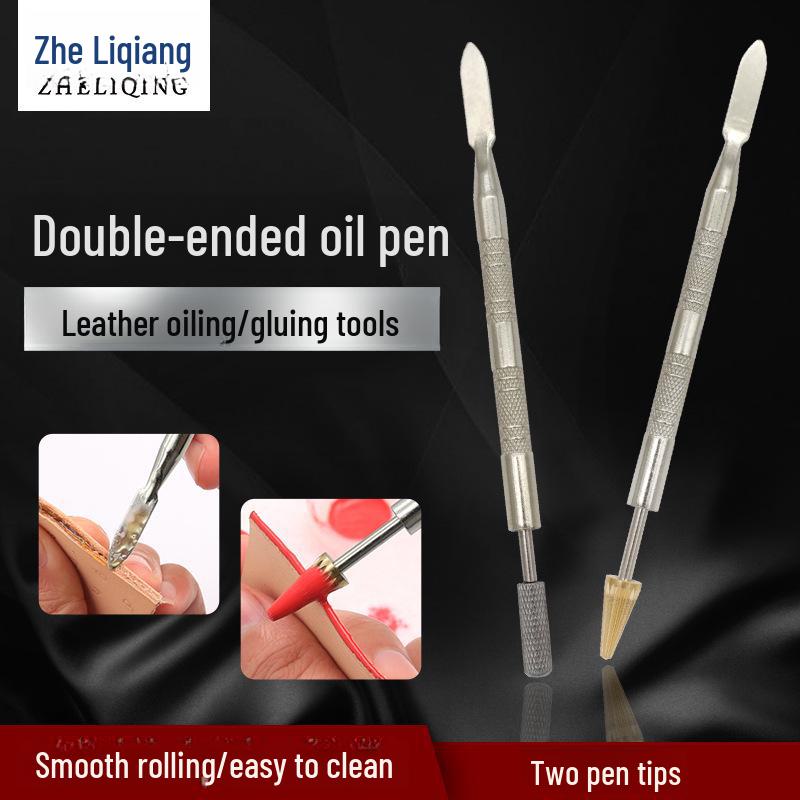 

Dual-Purpose Edge Sealing Pen for Leather Crafting